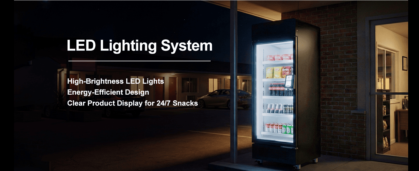 AFEN Interior Merchandising Peningkatan penataan produk dengan pencahayaan LED berdaya tinggi untuk mendorong penjualan.